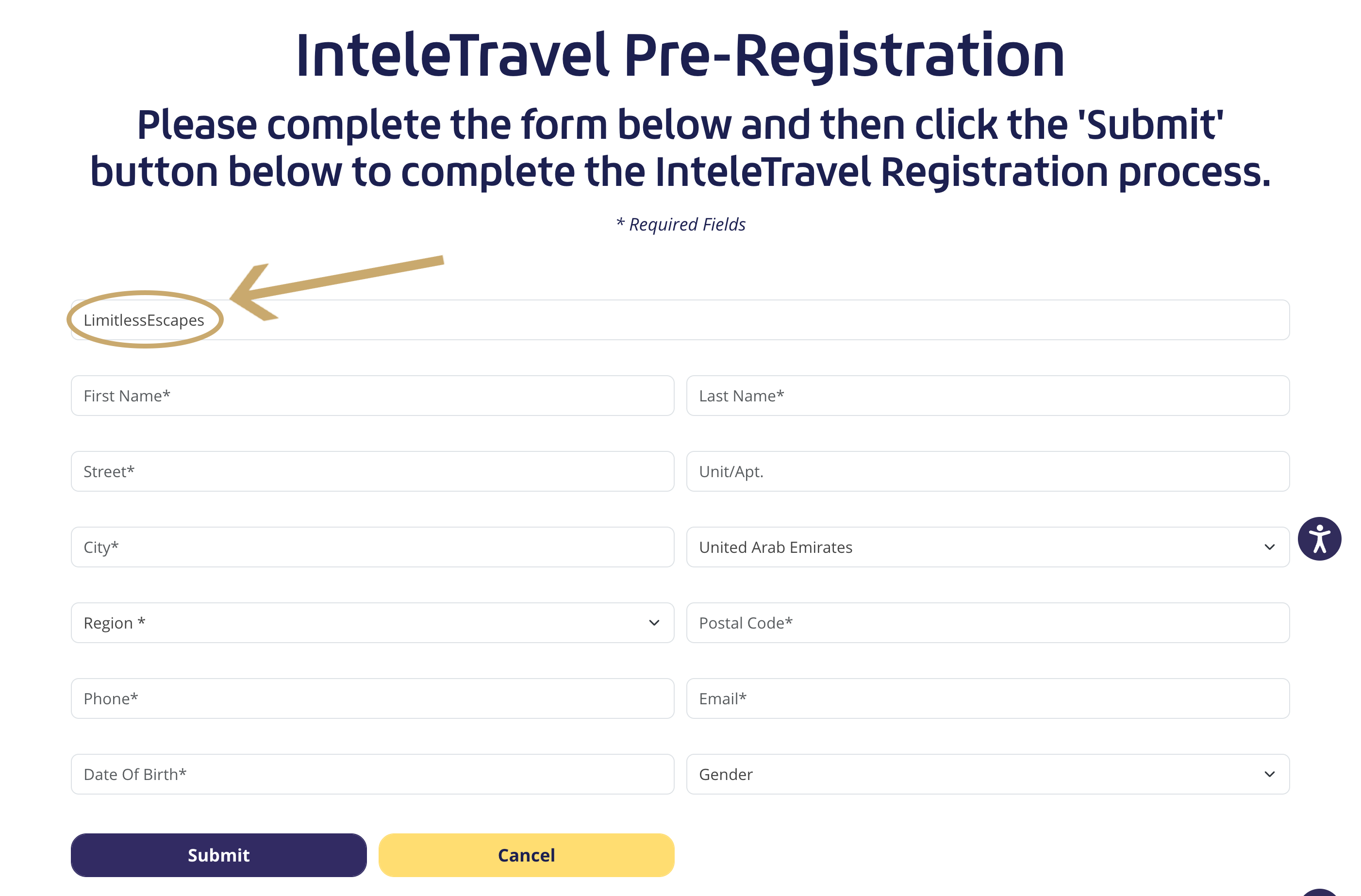 InteleTravel step 5
