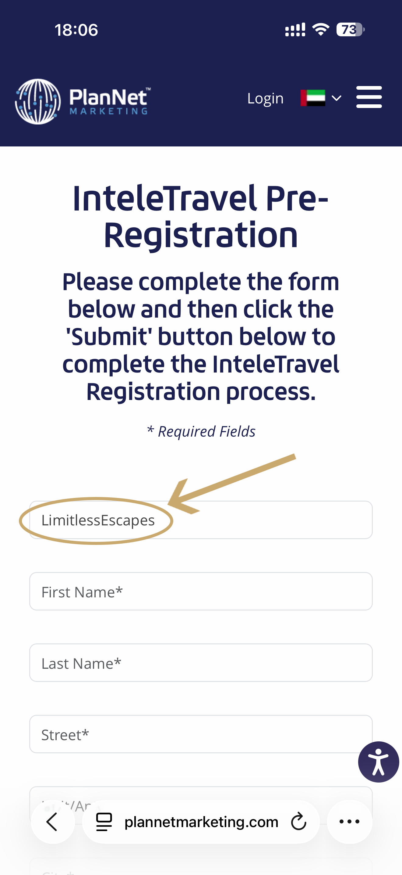 InteleTravel step 5